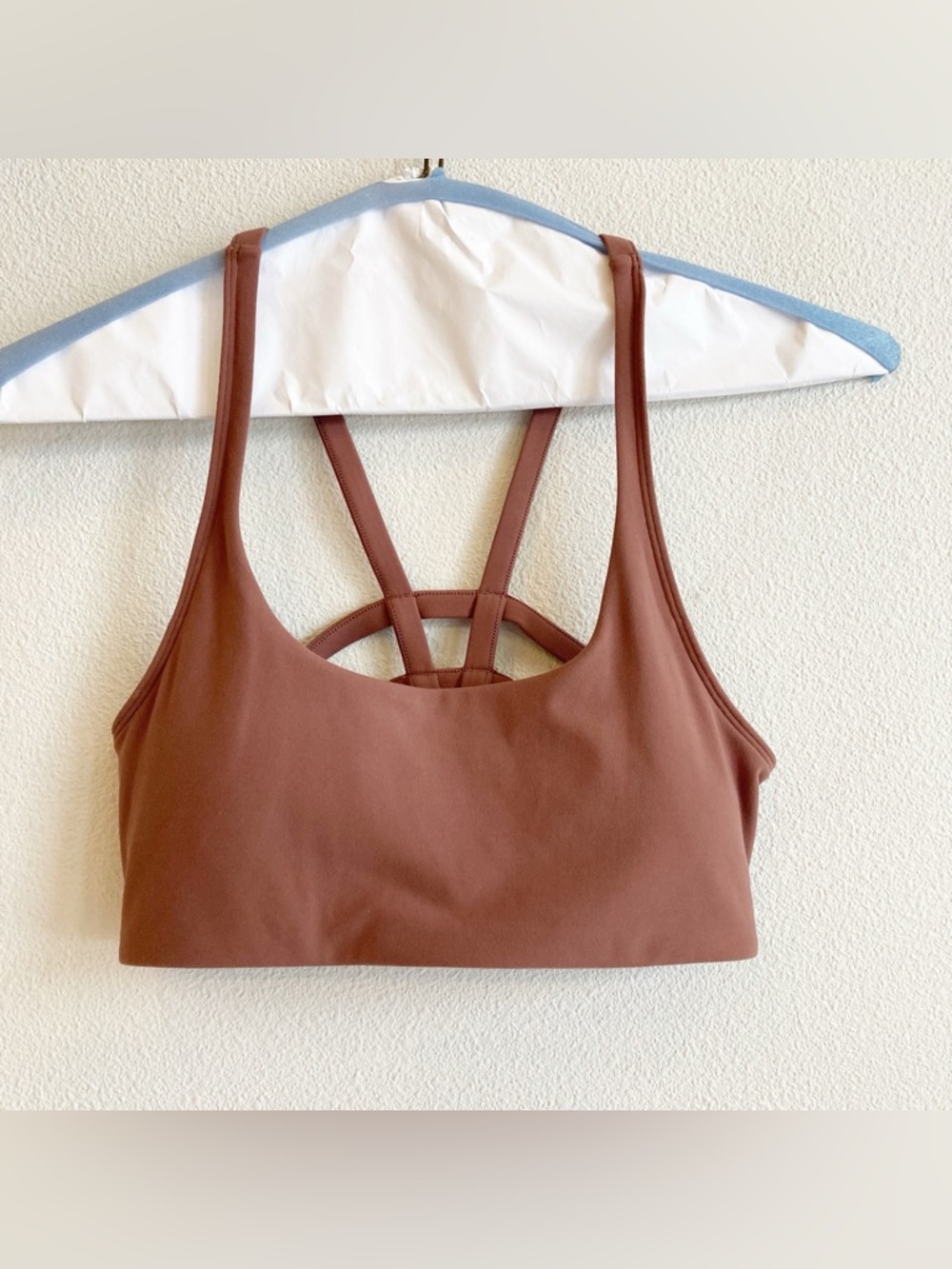 Vuori Yosemite Bra Sports Hazelnut Mauve Smooth Scoop Bralette VW104 Size Small